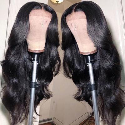 China Body Wave 100% REAL HAIR Bone Straight Lace Wig, Transparent Body Wave 13*4 4*4 Lace Wig, Cheap Closure Hd 13X6 Lace Front Wigs for sale