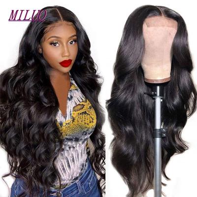 China Cheap Wholesale Virgin Brazilian Body Wave Cuticle Aligned Human Hair Wigs Lace Front Closure Body Wave Full Lace Hair Wigs for sale