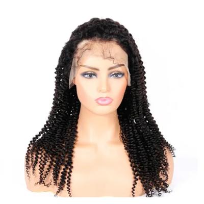 China Full Curly 13x6 HD Lace Front Kinky Curly 100% Virgin Hair Wig Wholesale 14-26 Inches Wigs For Black Women for sale