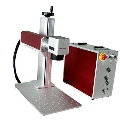 China 20w 50w Handheld Marking Machine 30w 100w Small Button Mopa Fiber Laser Deep Spotting Laser For Plastic Metal With Rotary Portable Price for sale