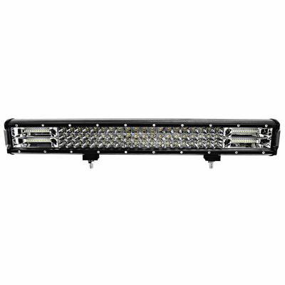 China Hot Sale 324W 23inch Aluminum Spot Beam Super Bright Fog Off Road Driving ATV 4WD Slim Work Truck LED Light Bar for sale