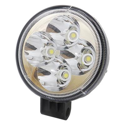 China Hot Sale Aluminum Led Truck Lights Led Working Light 12w Round Led Work Light Truck Led Lights for sale