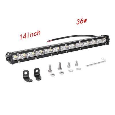 China Aluminum Waterproof Led Strip Work Light Bar Spot Led Work Light 12V 24V Offroad Led Light Bar 14