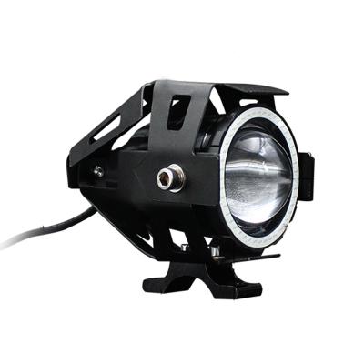 China Motorcycle Lights Newly Designed Aluminum Black Belt Waterproof And Durable High Brightness LED Light Motorcycle White Light for sale