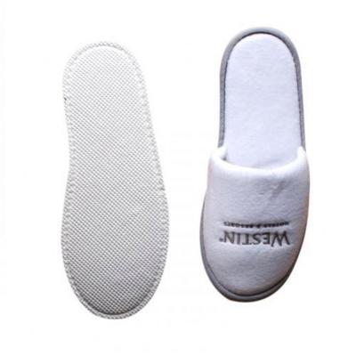 China Old Fashion Hotel Disposable Black Slippers, Custom Hotel Slipper, Hotel Room Slippers for sale