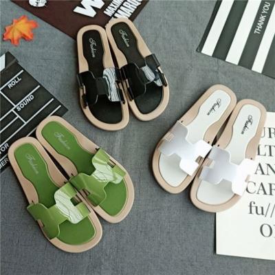 China 2021 Hot Sale H Design Lightweight Cheap Wholesale Flip Flop Slippers for sale