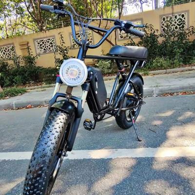 China CMACEWHEEL Y20 Folding Steel Bike Electric Bike 750W Electric Bicycle for sale