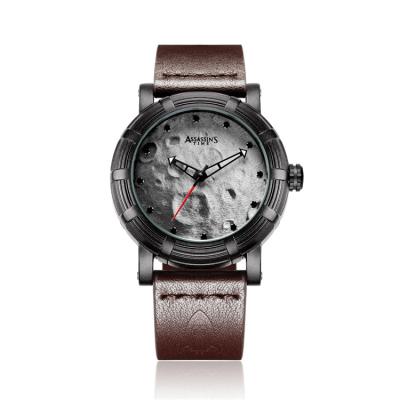 China Water Resistant 2020 OEM Private Label Automatic Mechanical Leather Around Casual Watches for sale