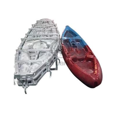 China Leisure or sea competition outdoor single sit on top kayak fishing rotomolding kayak with padels mold china factory for sale