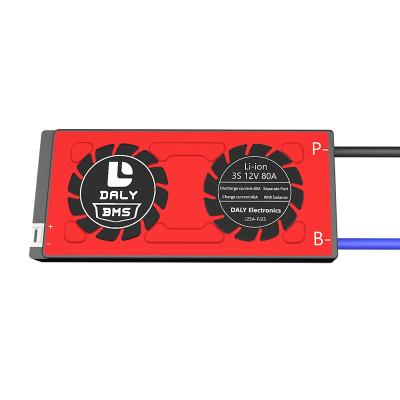 China FR-4 Daly 18650 battery electric tricycle bms Li-ion 3s 40a 80a 100a lithium ion 12v 100ah bms for lithium battery for sale