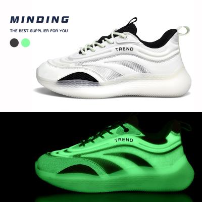 China CUSHIONING Custom Style Walking Shoes Fashion Breathable Cushioning Soles Sneakers Unisex Men Women Bright Running Jogging Sport Shoes for sale