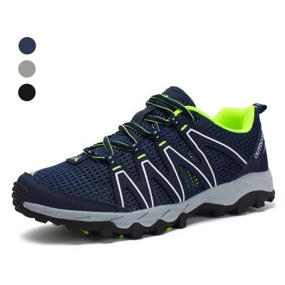 China Fashion Trend Outdoor Men Trekking Shoes Hiking Camping Breathable Tourism Trekking Sneakers Mountain Tracking Casual Sports Running Shoes for sale