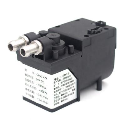 China Small Brushless DC 12V 24V Mini Diaphragm Air Pump Made Automotive Industry Micro Vacuum Diaphragm Compressor In China for sale