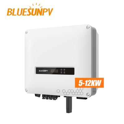 China On Grid System 10000W Inverter 10Kw Solar Power Solar Inverter Grid Tied Solar Inverter 48V Battery Installation for sale