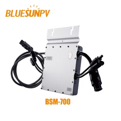 China Residential Micro Solar PV Grid Tie Inverter 600W 700W Micro Inverter 120V On Grid Micro Inverter for sale