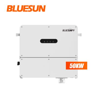 China On Grid 50Kw Solar System Bluesun Grid-tied Commercial PV String Inverter 50Kw 80Kw Bluesunpv Solar Power Inverter for sale