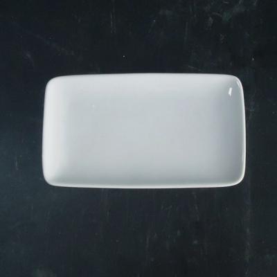 China Viable Hot Selling Porcelain Soup Dish Printing Plate Dessert Dish Ceramic Fine Dinner Set for sale