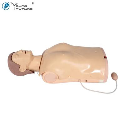 China Advanced Realistic Touch Half Body CPR Training Manikin W/Light And Alert Indication for sale