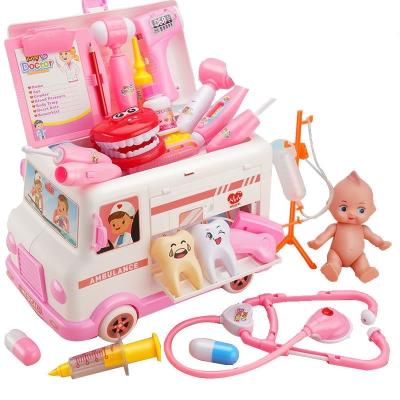 China ABS Plastic Children Nurse Play Set Pretend Doctor Set Medical Play Role Play Doctor Set For Children for sale