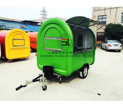 China Flour Mill LAUNCHED SL-6 Food Trailer Mobile Kitchen Mobile Food Trucks for sale