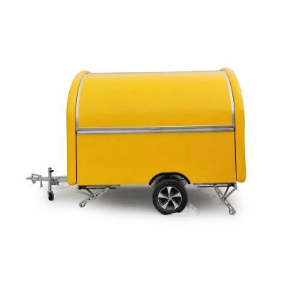 China Vegetable Processing Plant LAUNCHED Models SL-6 Various Styles Mobile Food Trailer Used Food Trucks Food Cart for sale