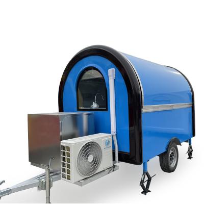 China Vegetable processing plant LAUNCHED mini trailer mobile food cart Australia New Zealand Netherlands have agents food truck international kitchen for sale