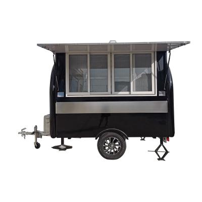 China Vegetable Processing Plant Customized Hot High-Quailty Business Food Truck Pizza Food Cart Mobile Food Trailer for sale