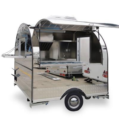 China New Silang Concession Food Trailer Cargo Trailer Heat Resistant Manufacturer for sale