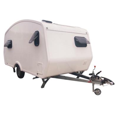 China Custom Norwegian Standard White Travel Trailer Camper Trailer Travel Trailer Caravan For Sale for sale