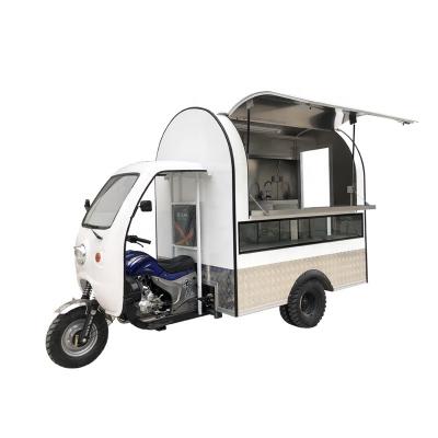 China Heat Resistant Street Food Silang Gas Truck Food Cart Trailer Electric Food Van for sale