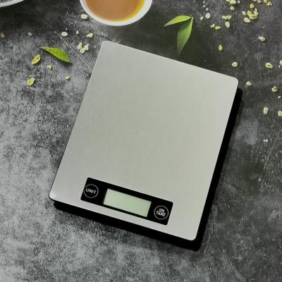 China Weight Measuring Digital Weighing Machine Food Kitchen Scale With Stainless Steel for sale