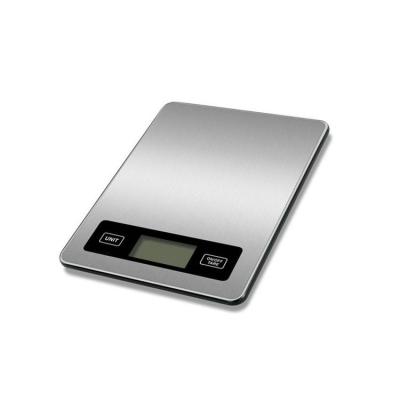 China Electronic Accurate Digital Weight Food Scale Measuring Stainless Steel Weigh Kitchen Weigh Scale for sale