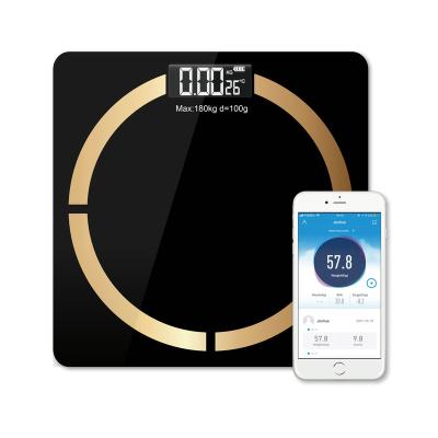 China Large Capacity Quality Smart Body Weight Scale 2 Balance Test Health Scale Match With Quality APP Control Digital Scale for sale