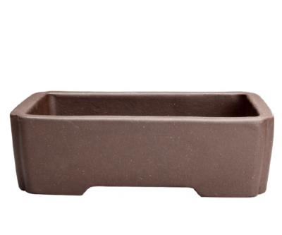 China Wholesale Modern Chinese Rectangle Ceramic Bonsai Pot for sale