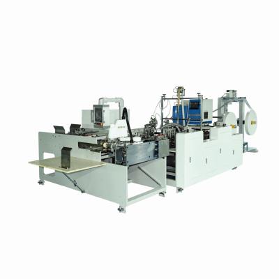 China Automatic twisted packaging industry paper bag handle gluing machine and paper bag handle gluing machine for sale