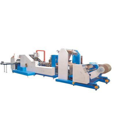 China Full Automatic Restaurant Square Bottom Paper Bag Making Machine for sale