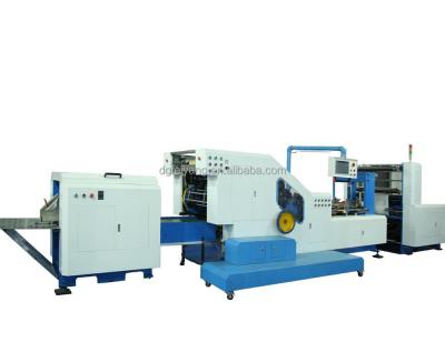 China Packaging Industry Kraft Paper Bag Making Machine Square Bottom Paper Bag Machine for sale