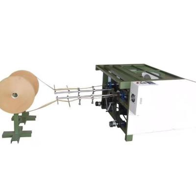 China Industry high quality double-station twine wrapping paper rope making machine for sale