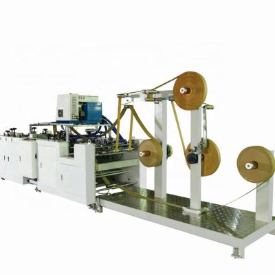 China Industry Paper Bag Semi Automatic Flat Handle Wrapping Machine for sale