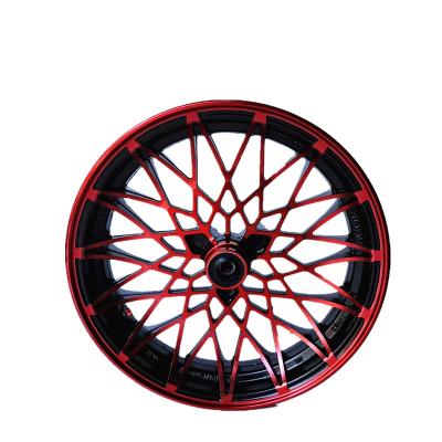 China Motorcycle Cool Car Modified Car Wheel 130/70-12 Aluminum Tire Suitable 12 Inch 3.0 Wide Double Chrysanthemum Manufacturer for sale