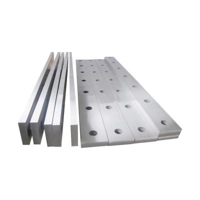 China competitive price 42CrMo cut steel bar shear blades made industrial knives for sale