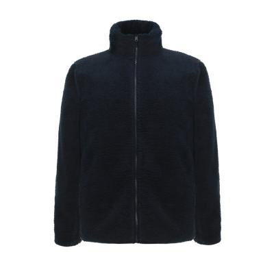 China Winter warm men's back neck fleece outwear open zip fashion lady 100% polyester sherpa fleece for sale