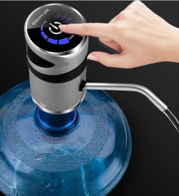 China LED Touching Button Automatic Bottled Water Pump With Healthy ABS Material for sale