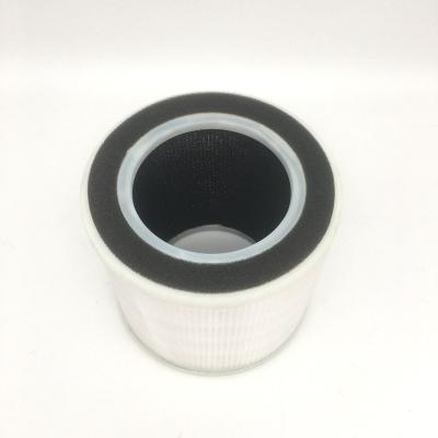 China Hotel Manufacturer Professional Air Purifier Activated Carbon HEPA Filter for sale