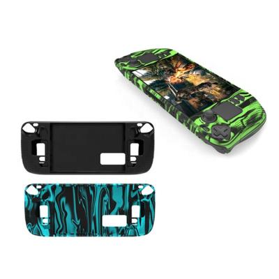 China Full Silicone Shell SYY Camouflage Game Console Silicone Anti-Slip Protective Included Case For Protective Steam Deck Game Accessories for sale