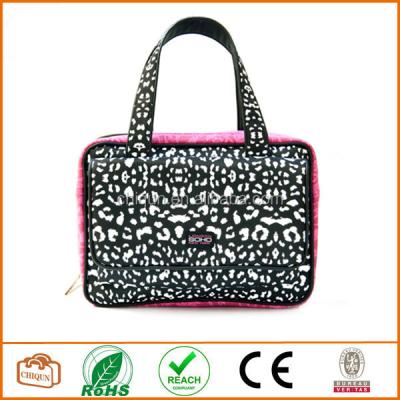 China Canvas LONDON SOHO NEW YORK Cat Lady Deluxe Weekender Cosmetics bag for sale