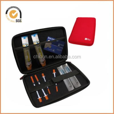 China EVA Hard medical case suitable for use with injection needles/syringes and Epi-pens for sale