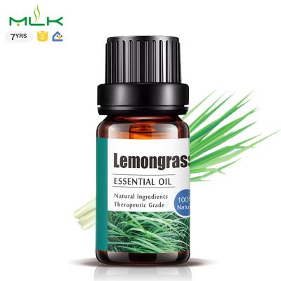 China Moisturizer Certified 100% Pure Essential Oil Therapeutic Grade Customization Essential Oil Popular Lemongrass Essential Oil for sale