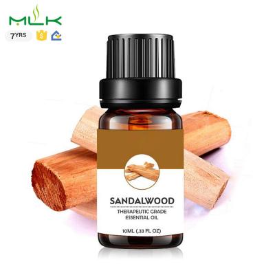 China Moisturizer OEM 10ml ODM Natural Fragrance Oil 100% Pure Essential Oil Sandalwood Sandalwood For Aromatherapy Diffuser for sale