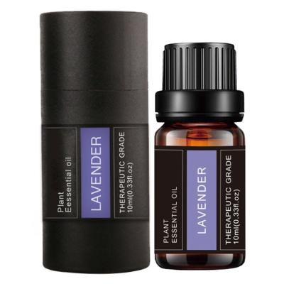 China Moisturizer Private Label 100% Pure Natural Lavender Fragrance Essential Oil 10ml For Aromatherapy Diffuser for sale